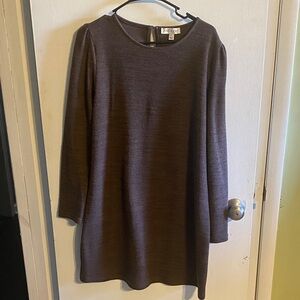 She + Sky Chocolate Brown Tunic Dress